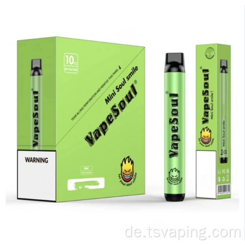 Vapesoul Smile2 5ml 1500puffs 2022 Mast Selling Großhandel